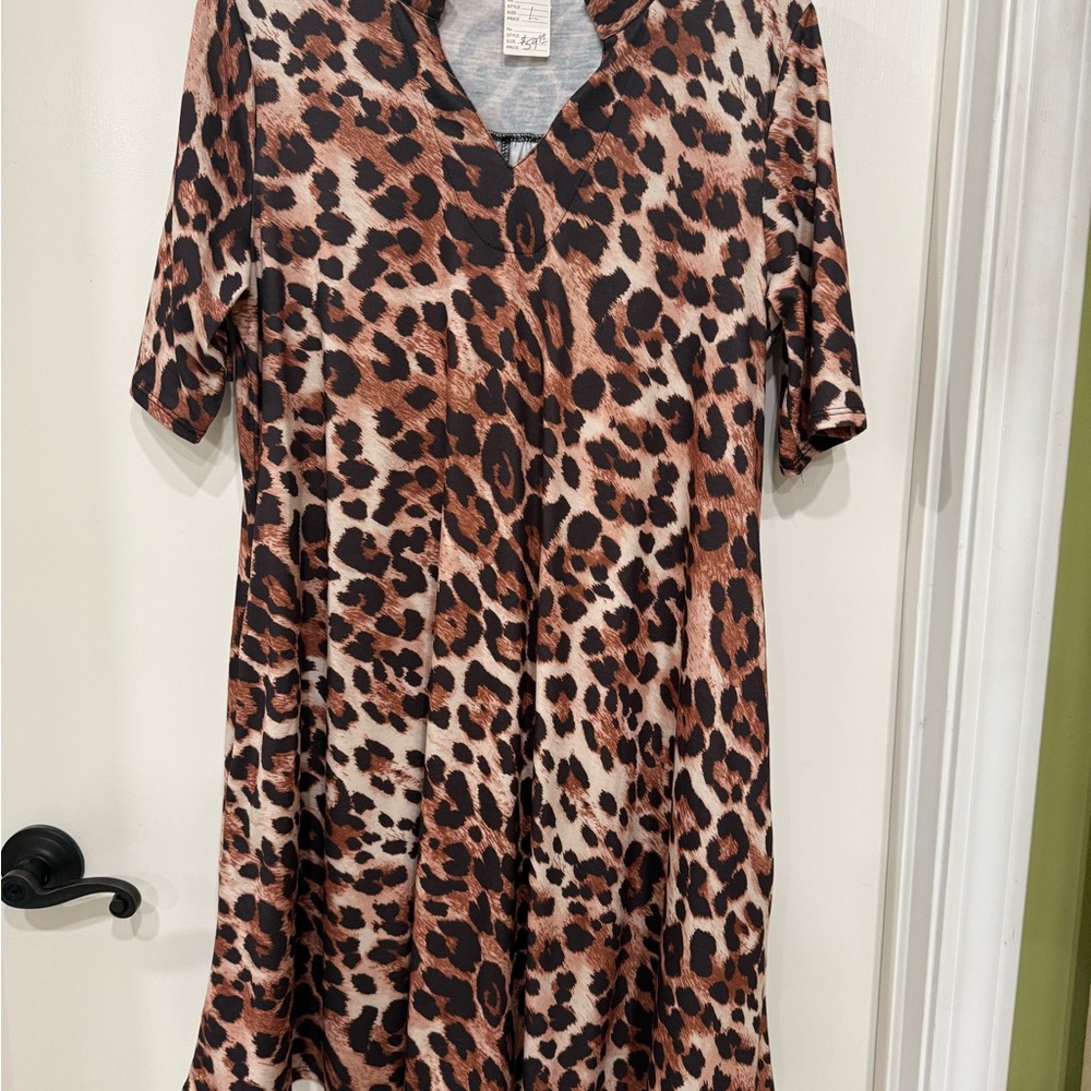 Leopard Print Dress